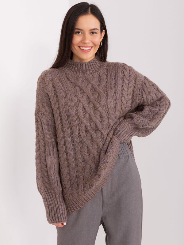 Wool Fashion Italia Sweater-AT-SW-2363-2.11P-brown