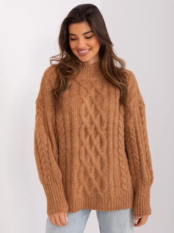 Wool Fashion Italia Sweater-AT-SW-2363-2.11P-camel
