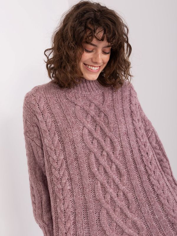 Wool Fashion Italia Sweater-AT-SW-2363-2.30-purple