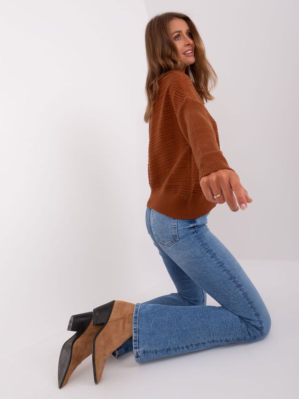 Wool Fashion Italia Sweater-AT-SW-2368.36X-brown