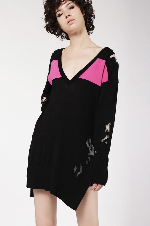 Diesel Sweater - Diesel MWAY PULLOVER black