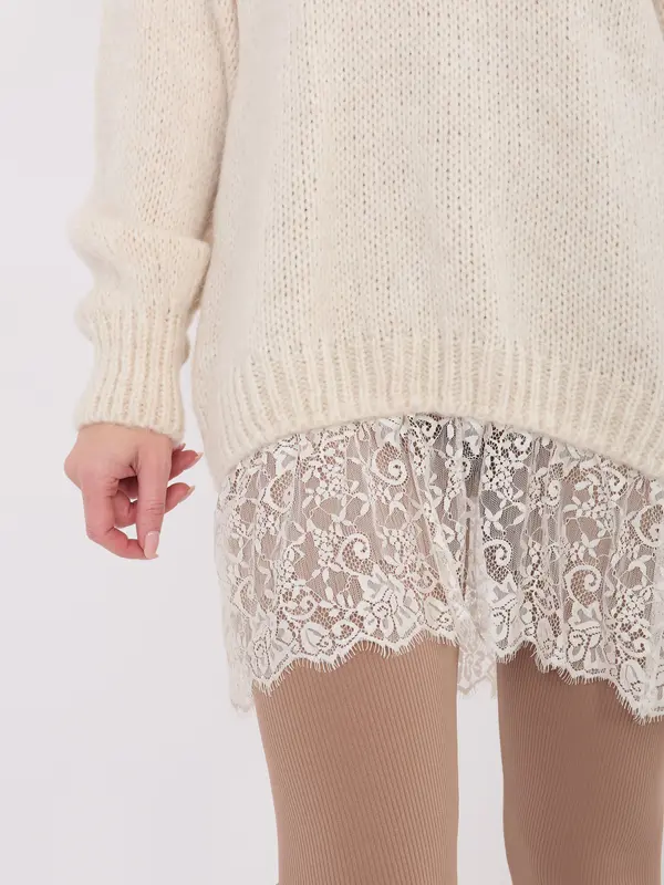 Factory Price Sweater-IN-SW-33681.05P-light beige