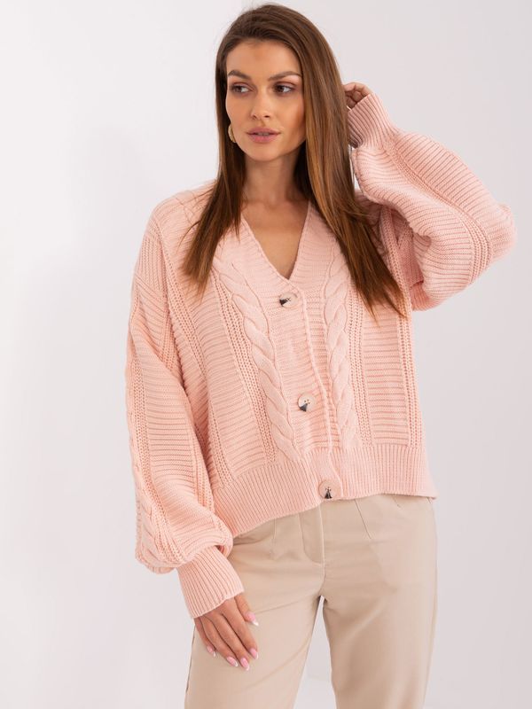 RUE PARIS Sweater-LC-SW-0588.21X-light pink