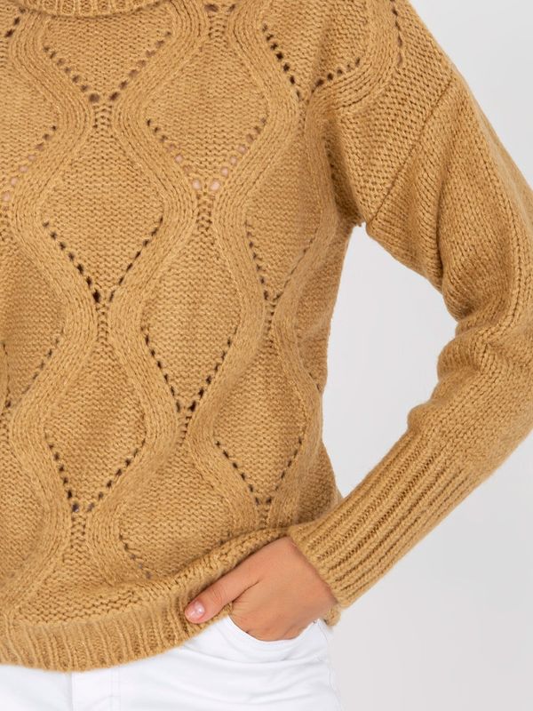 RUE PARIS Sweater-LC-SW-3019.05P-camel