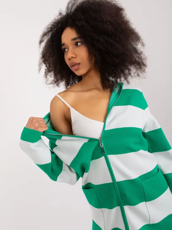 N.EVERY DAY Sweater-PM-SW-B426.38X-white-green