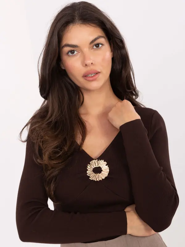 Factory Price Sweater-PM-SW-DF61034.76-dark brown