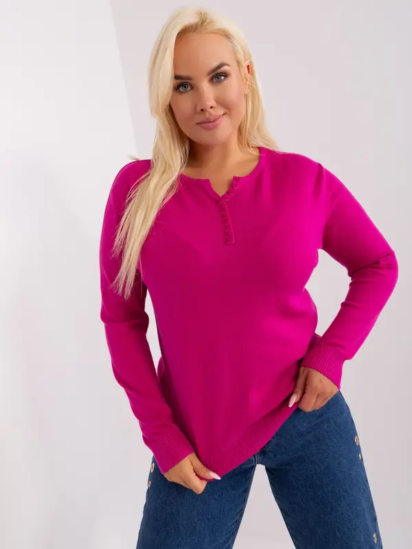 P-M Sweater-PM-SW-PM-3897.06P-fuchsia
