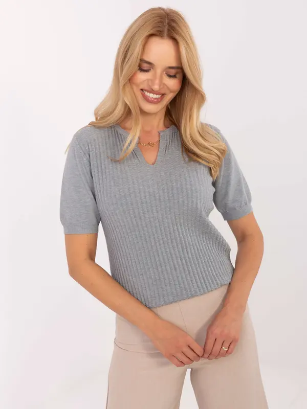 P-M Sweater-PM-SW-PM-5053.39-grey