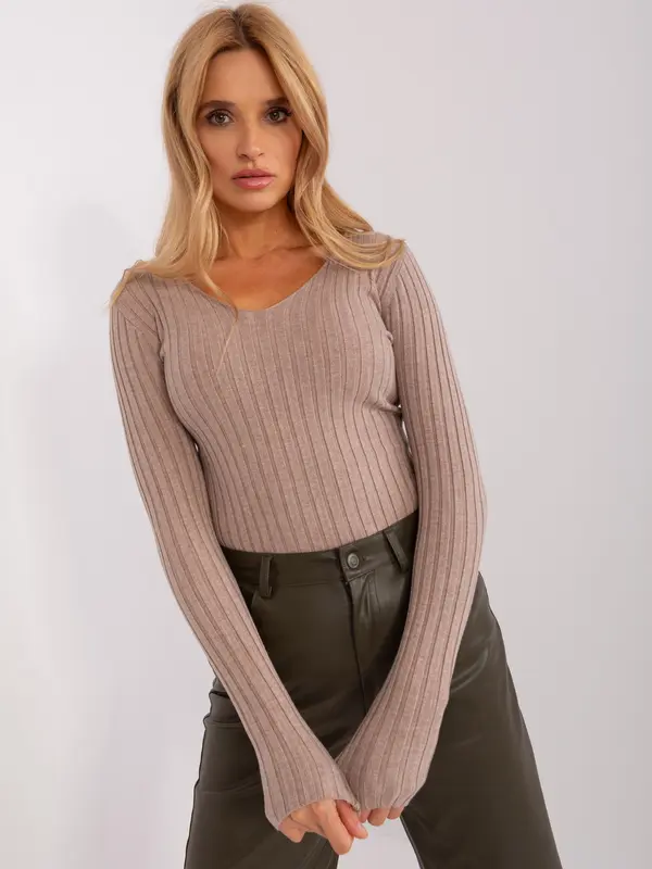 P-M Sweater-PM-SW-PM1088.25-dark beige