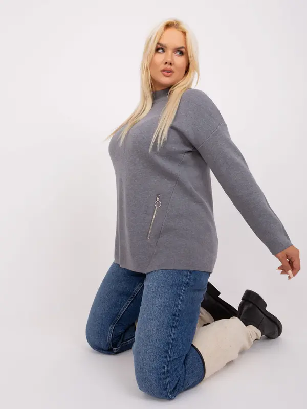 P-M Sweater-PM-SW-PM717.20-dark gray