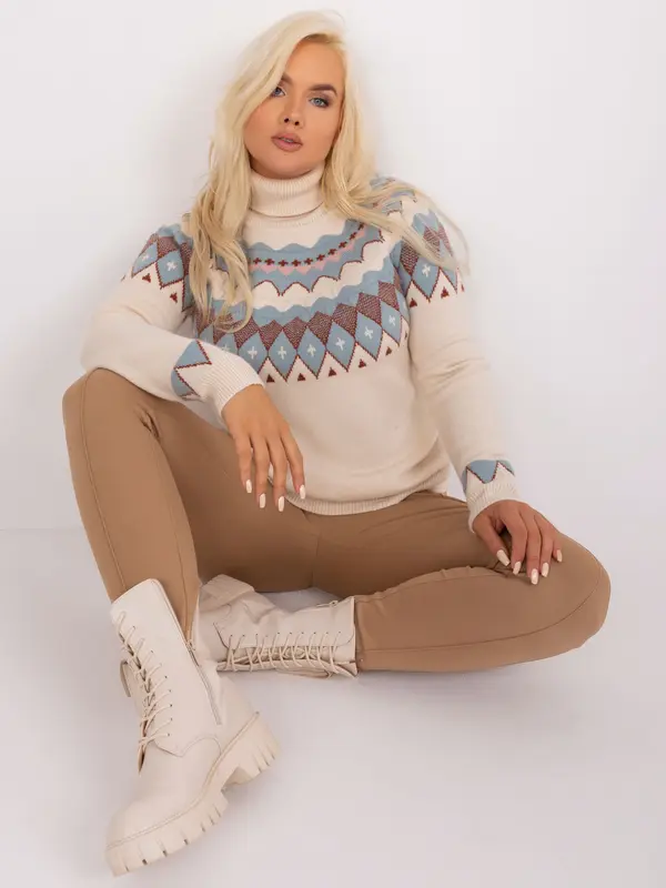 P-M Sweater-PM-SW-PM839.26X-light beige