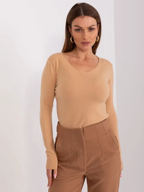 BLUOLTRE Sweater-PM-SW-WB92918B.57-camel