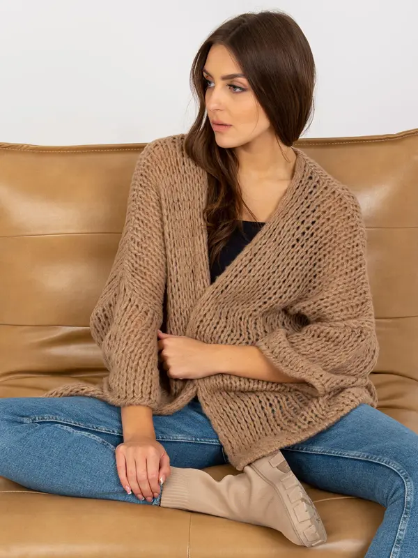 Och Bella Sweater-TW-SW-BI-M2202.29X-dark beige