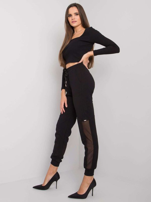 RELEVANCE Sweatpants-RV-DR-6896.48P-black