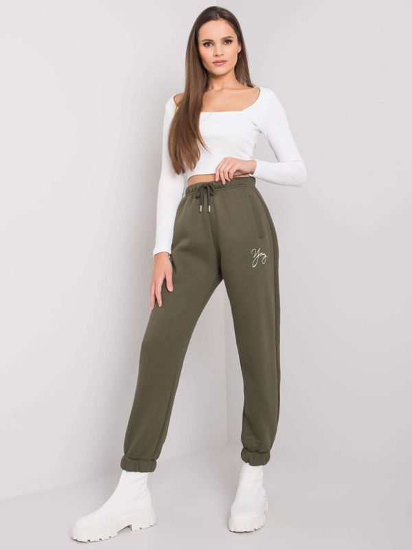 RELEVANCE Sweatpants-RV-DR-7275.24P-khaki