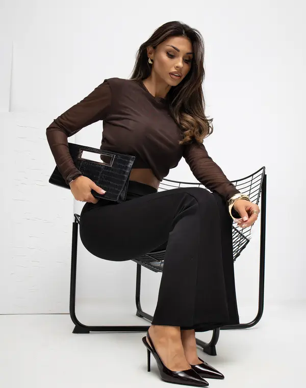 RUE PARIS Sweatpants-RV-DR-A1060.03P-black