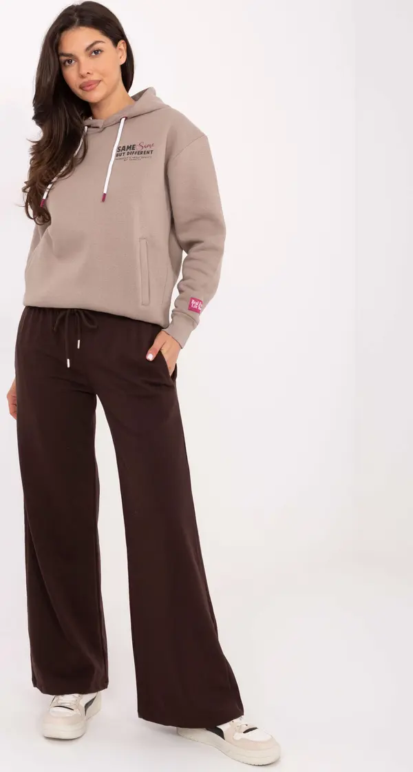 RELEVANCE Sweatpants-RV-DR-A590.08-dark brown