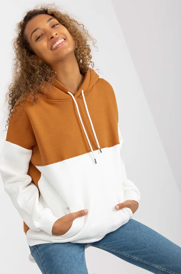 RUE PARIS Sweatshirt-AP-BL-AP-3001.98P-light brown