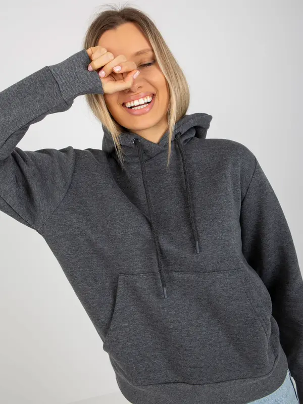 RUE PARIS Sweatshirt-CT-BL-F-621124.98P-dark gray