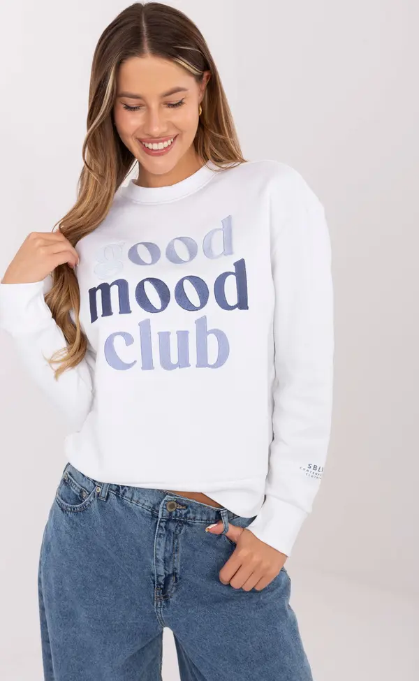 Sublevel Sweatshirt-D10608BC02801A1NO-white