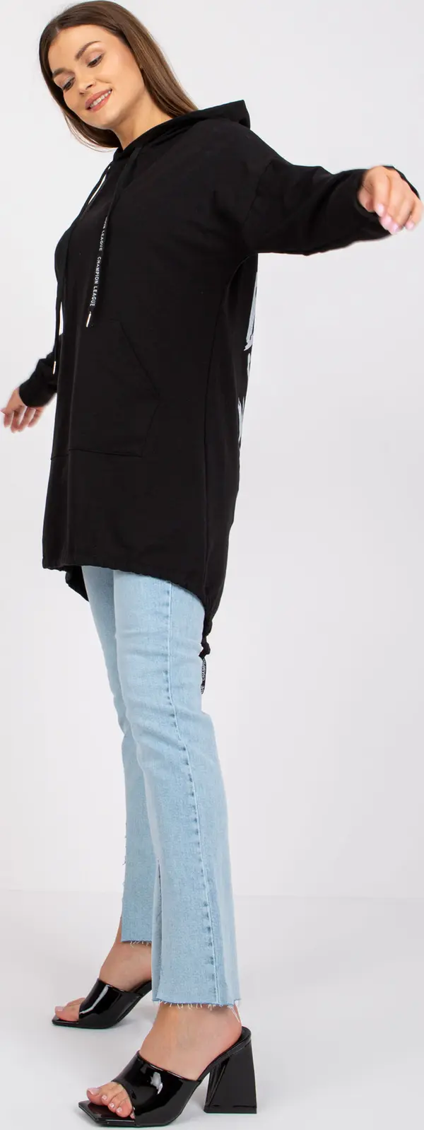 Italy Moda Sweatshirt-DHJ-BL-20136.37-black