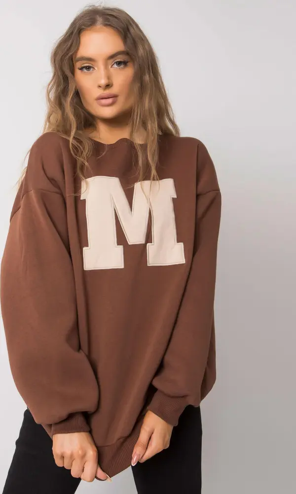 ex moda Sweatshirt-EM-BL-617-1.34X-brown