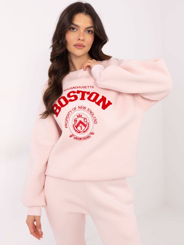 My Red Lips Sweatshirt-EM-BL-617-15.51P-light pink