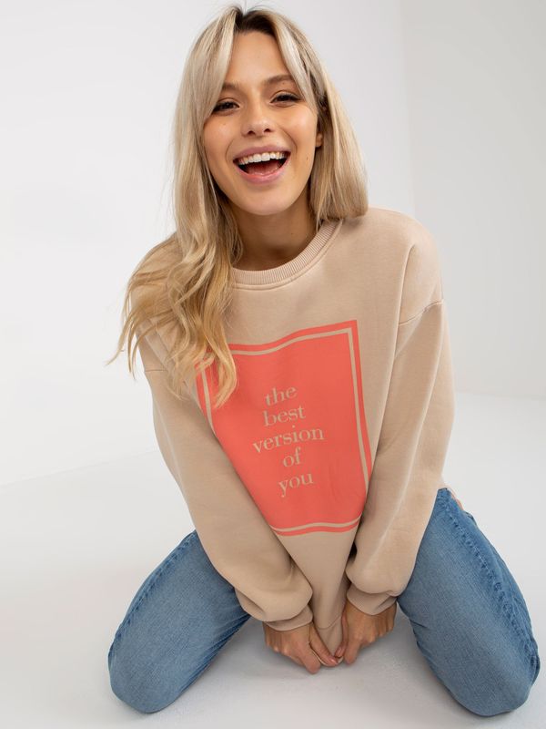 ex moda Sweatshirt-EM-BL-617-3.15P-beige