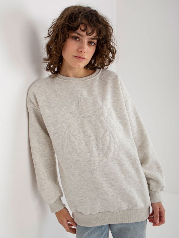 ex moda Sweatshirt-EM-BL-617-4.41P-light gray