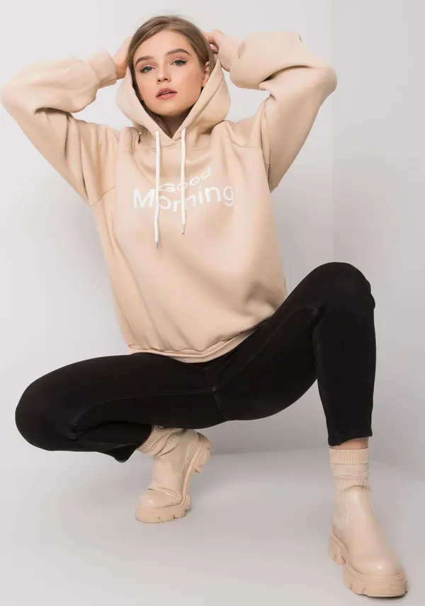 ex moda Sweatshirt-EM-BL-651/1.21X-beige