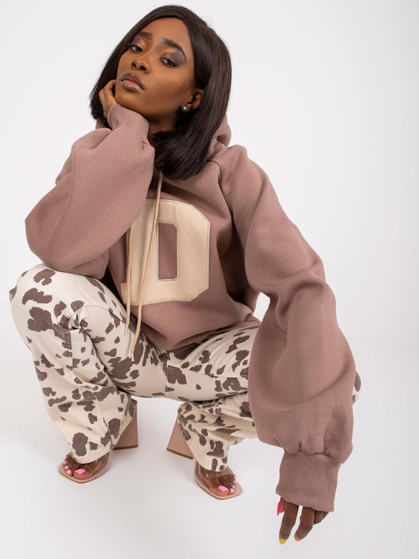 ex moda Sweatshirt-EM-BL-651/D.29X-brown