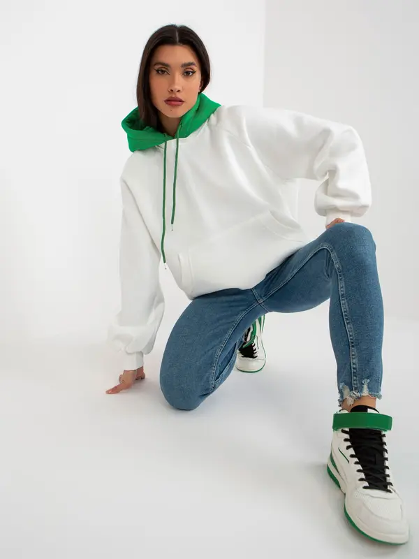 ex moda Sweatshirt-EM-BL-696.68-white-green