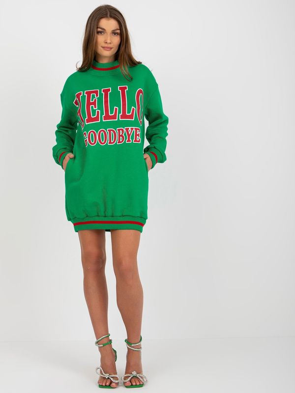 My Red Lips Sweatshirt-EM-BL-775.94-green