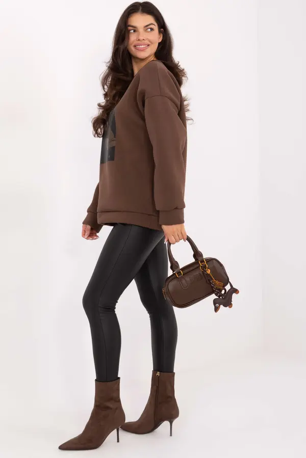 Italy Moda Sweatshirt-MI-BL-4216-1.82-brown