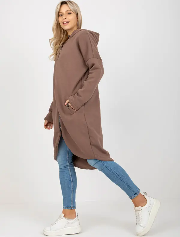 RUE PARIS Sweatshirt-RV-BL-4858-1.99P-brown