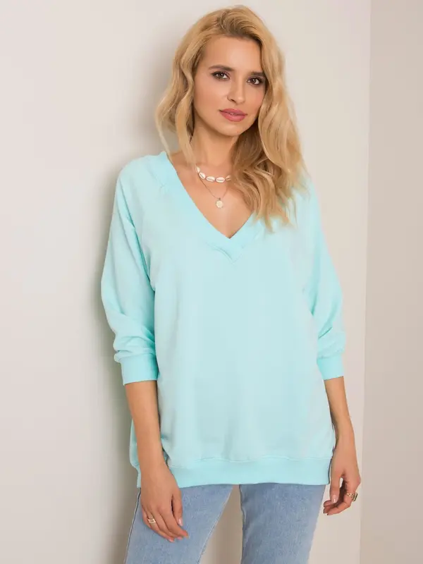RUE PARIS Sweatshirt-RV-BL-5676.09-mint