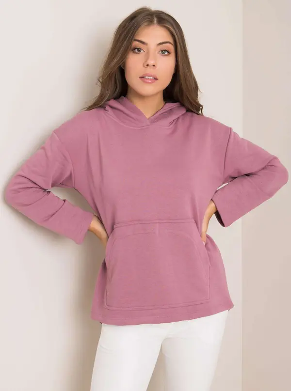 BASIC Feel Good Sweatshirt-RV-BL-5801.03X-dark pink