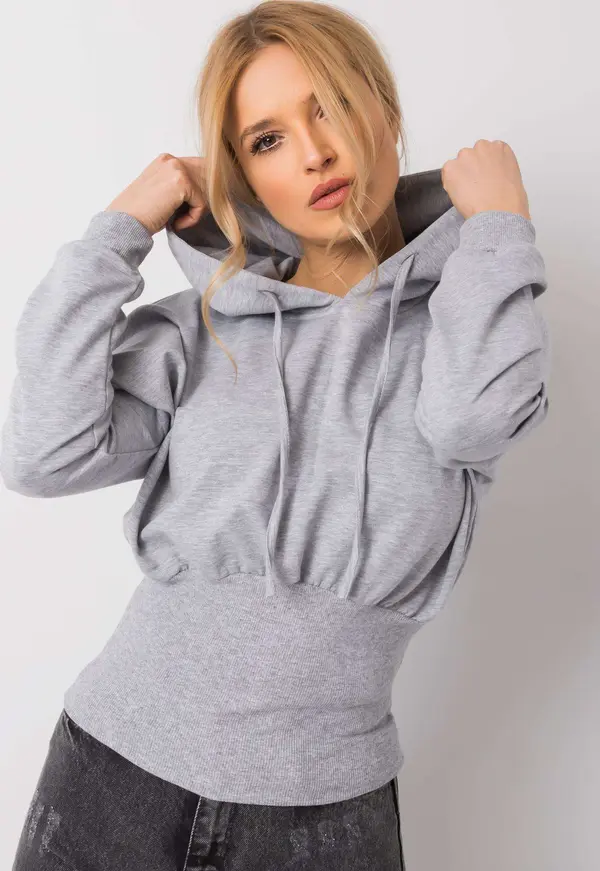 RUE PARIS Sweatshirt-RV-BL-6191.06P-gray