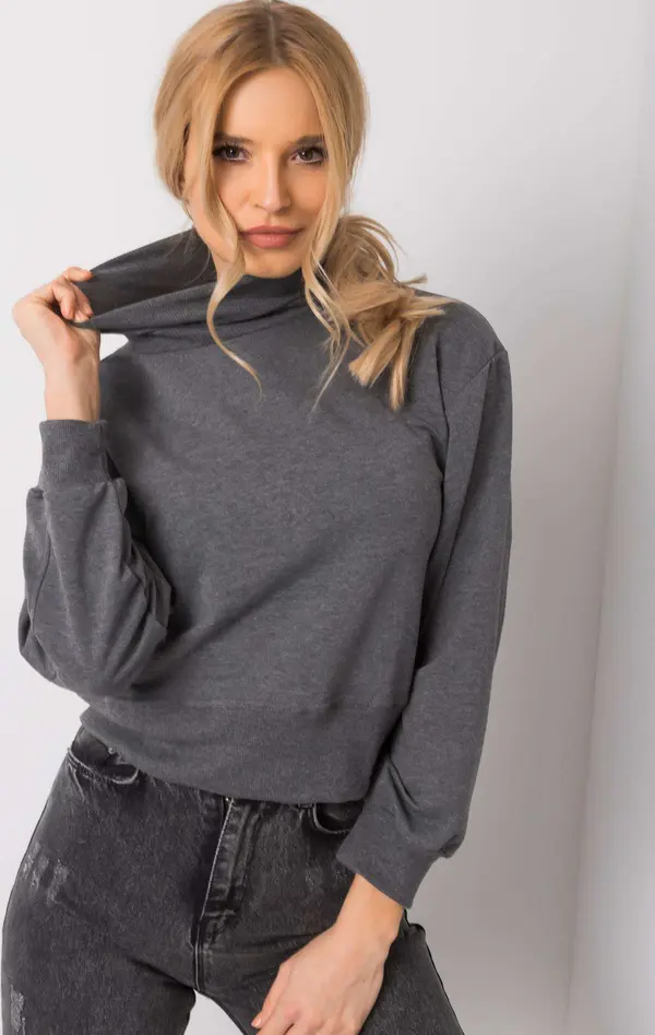 BASIC Feel Good Sweatshirt-RV-BL-6263.86P-dark gray