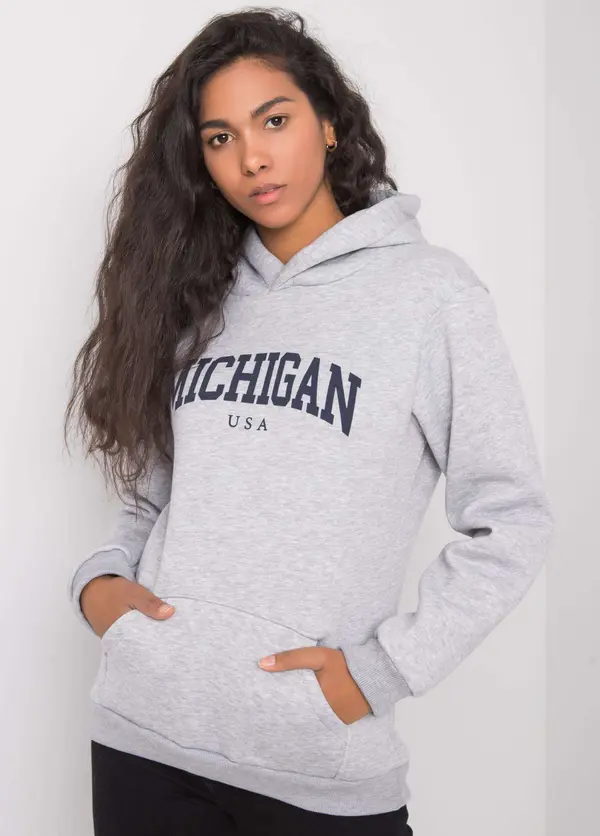 RUE PARIS Sweatshirt-RV-BL-6672.99-gray