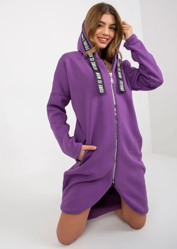 RELEVANCE Sweatshirt-RV-BL-6683.00P-Dark Purple