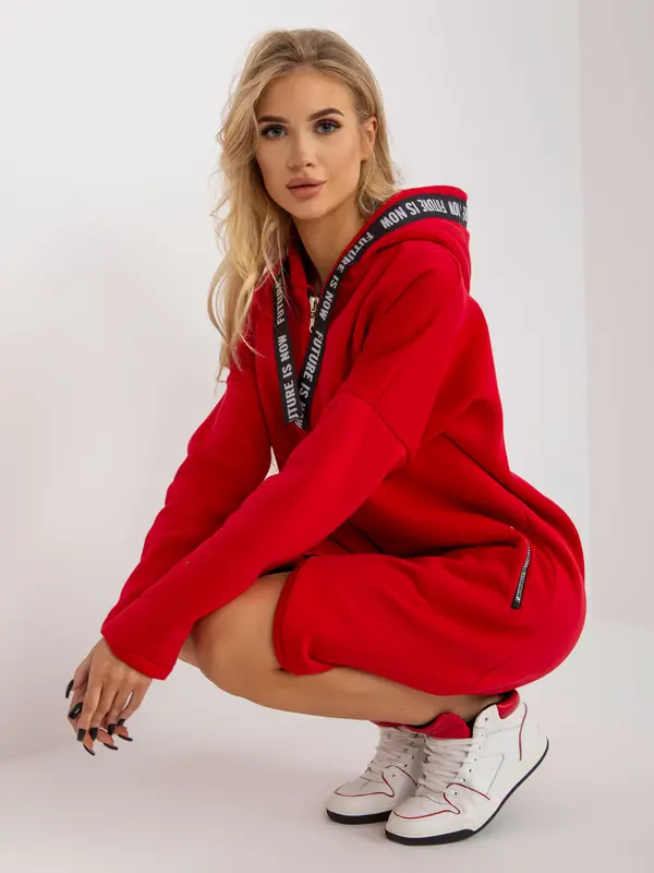 RELEVANCE Sweatshirt-RV-BL-6683.00P-red