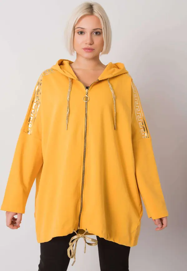 RELEVANCE Sweatshirt-RV-BL-6781.08P-dark yellow