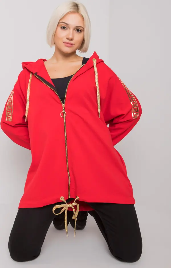 RELEVANCE Sweatshirt-RV-BL-6781.08P-red