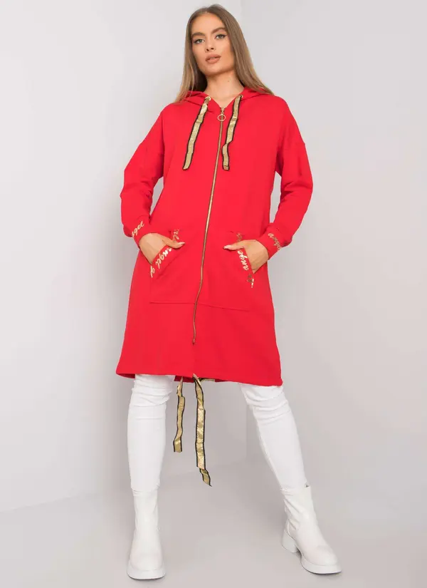 RELEVANCE Sweatshirt-RV-BL-6782.91-red