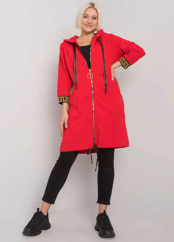 RELEVANCE Sweatshirt-RV-BL-6792.02P-red