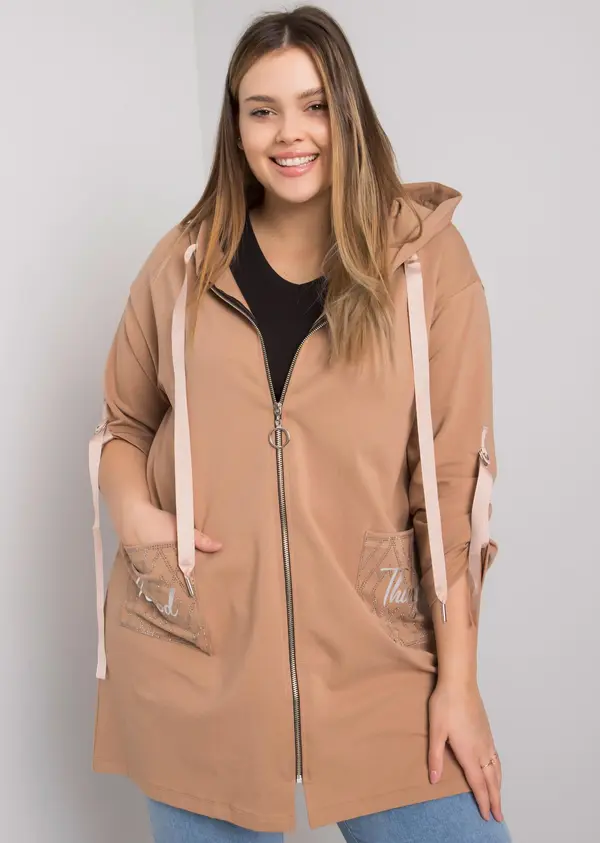 RELEVANCE Sweatshirt-RV-BL-6795.84-camel