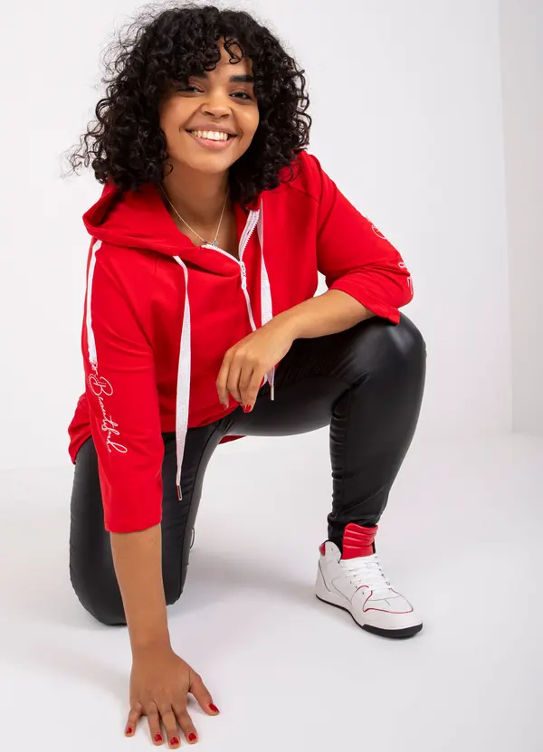 RELEVANCE Sweatshirt-RV-BL-6796.86-red