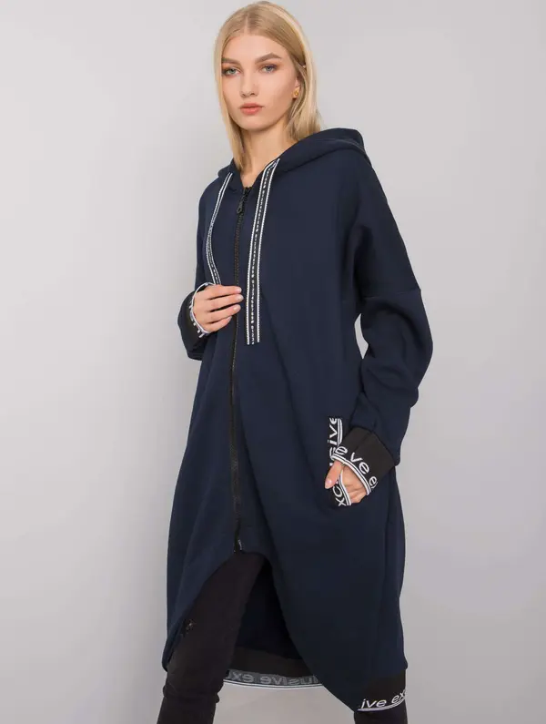 RELEVANCE Sweatshirt-RV-BL-6832.10-navy blue