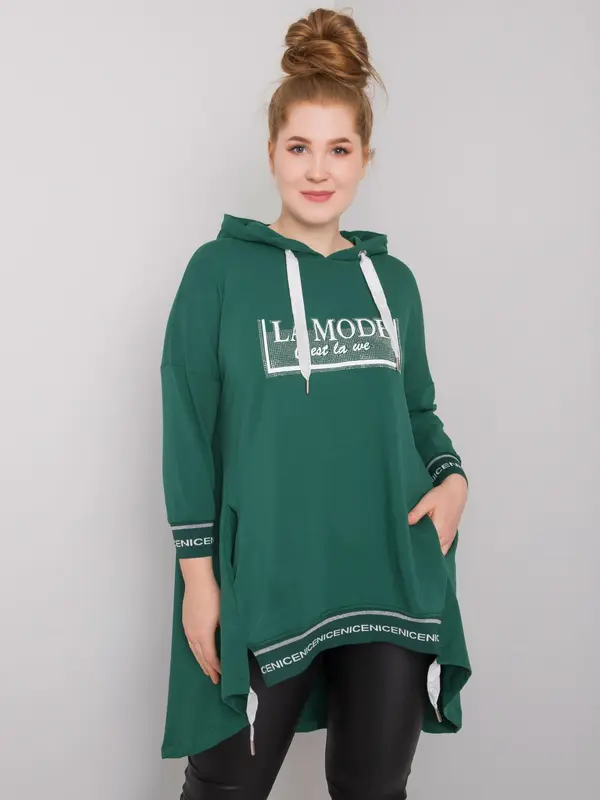 RELEVANCE Sweatshirt-RV-BL-6849.63P-dark green